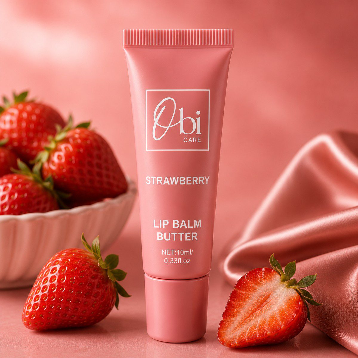 Obi Care Lip Balm Butter – Strawberry